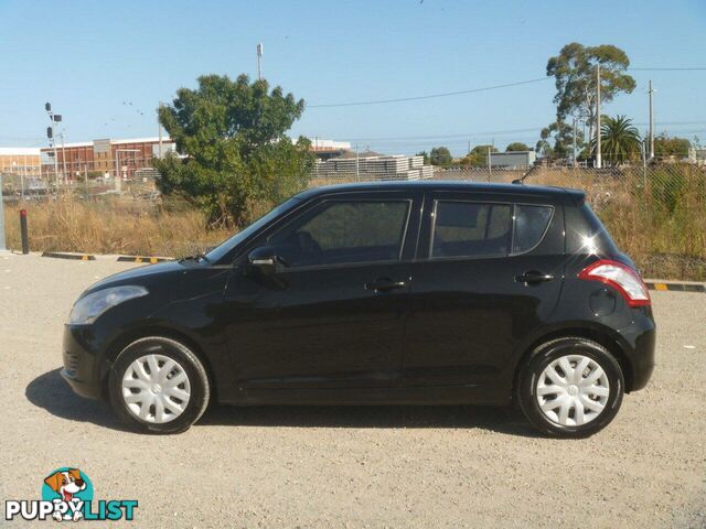 2011 SUZUKI SWIFT GL FZ HATCH, 5 DOORS, 5 SEATS