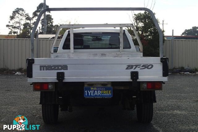2017 MAZDA BT-50 XT (4X2) MY16 UTE TRAY, 2 DOORS, 3 SEATS