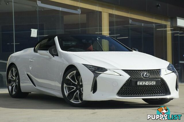 2020 LEXUS LC 500 URZ100R CONVERTIBLE