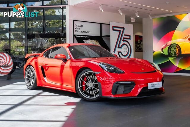 2021 PORSCHE 718 CAYMAN GT4 982 MY21 COUPE