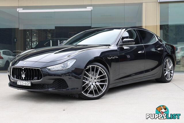 2017 MASERATI GHIBLI S M157 MY17 SEDAN