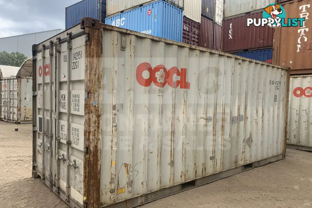 20' STANDARD HEIGHT SHIPPING CONTAINER - in Brisbane