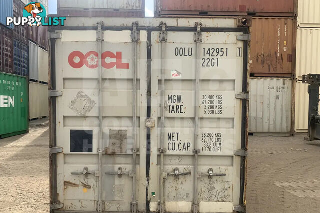 20' STANDARD HEIGHT SHIPPING CONTAINER - in Brisbane