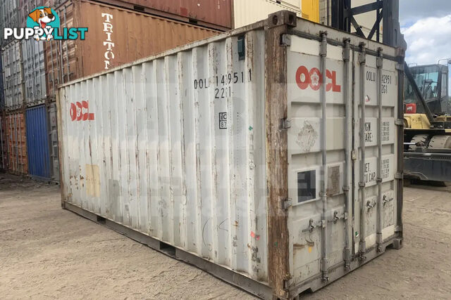 20' STANDARD HEIGHT SHIPPING CONTAINER - in Brisbane