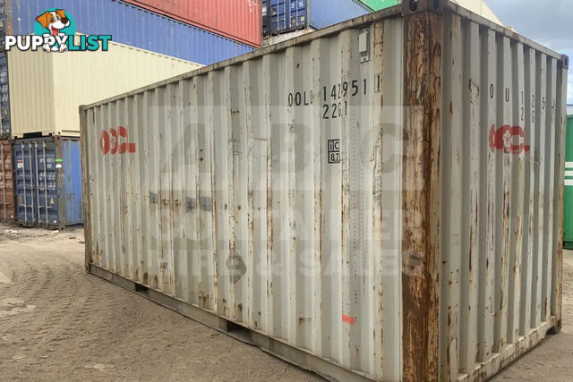 20' STANDARD HEIGHT SHIPPING CONTAINER - in Brisbane