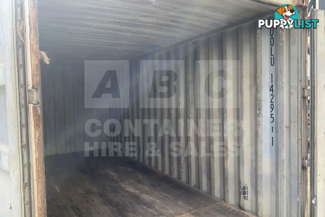 20' STANDARD HEIGHT SHIPPING CONTAINER - in Brisbane