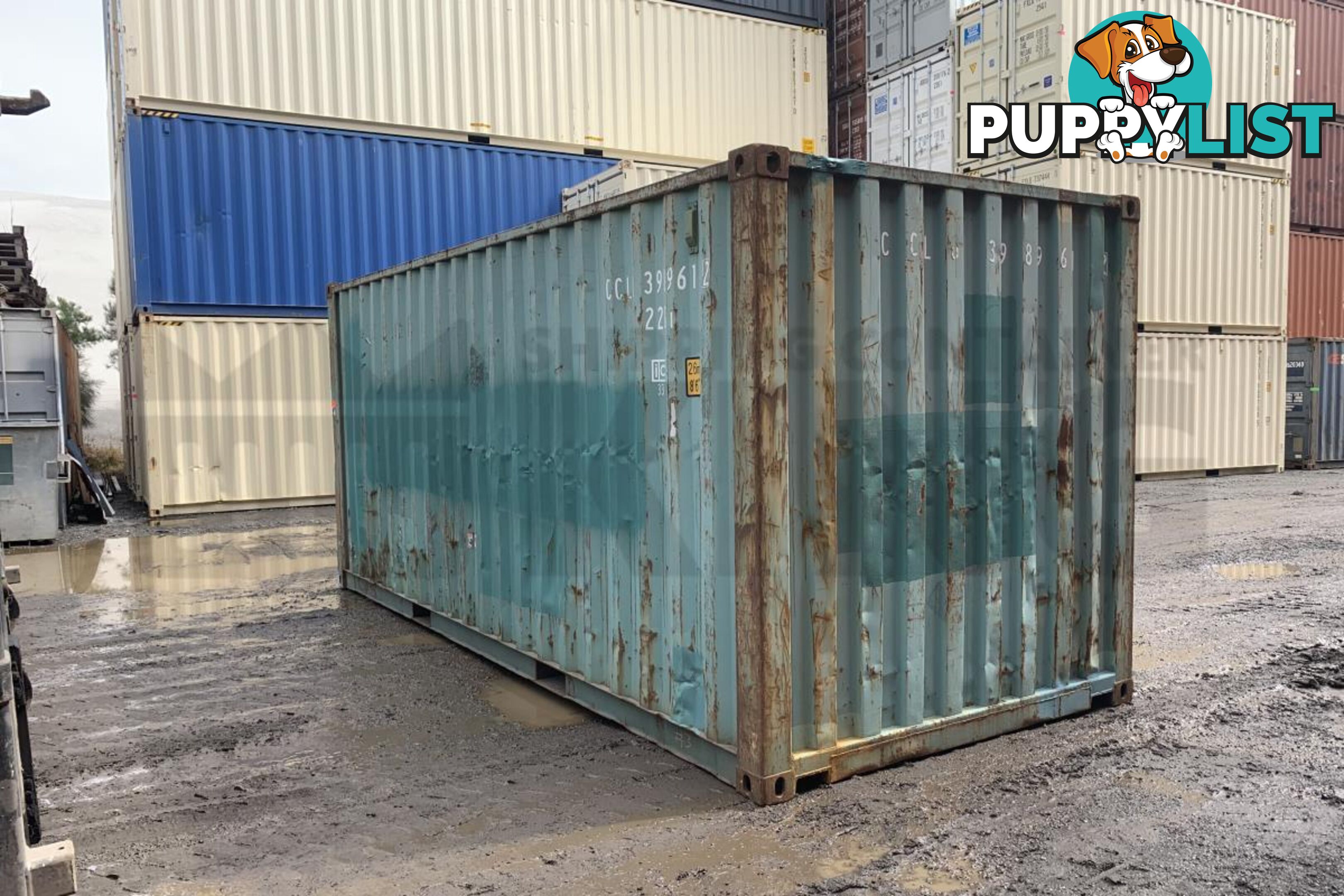 20' STANDARD HEIGHT SHIPPING CONTAINER - in Toowoomba