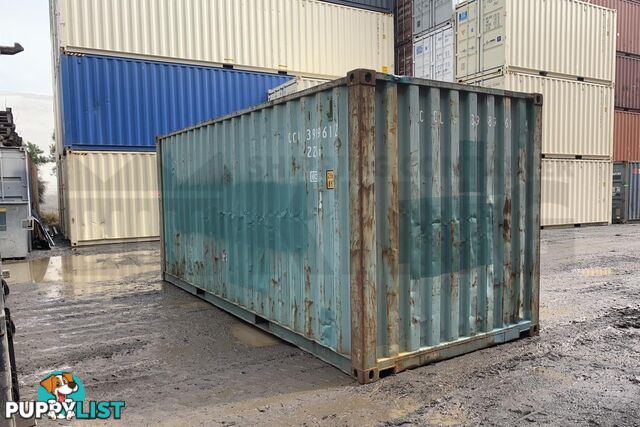 20' STANDARD HEIGHT SHIPPING CONTAINER - in Toowoomba