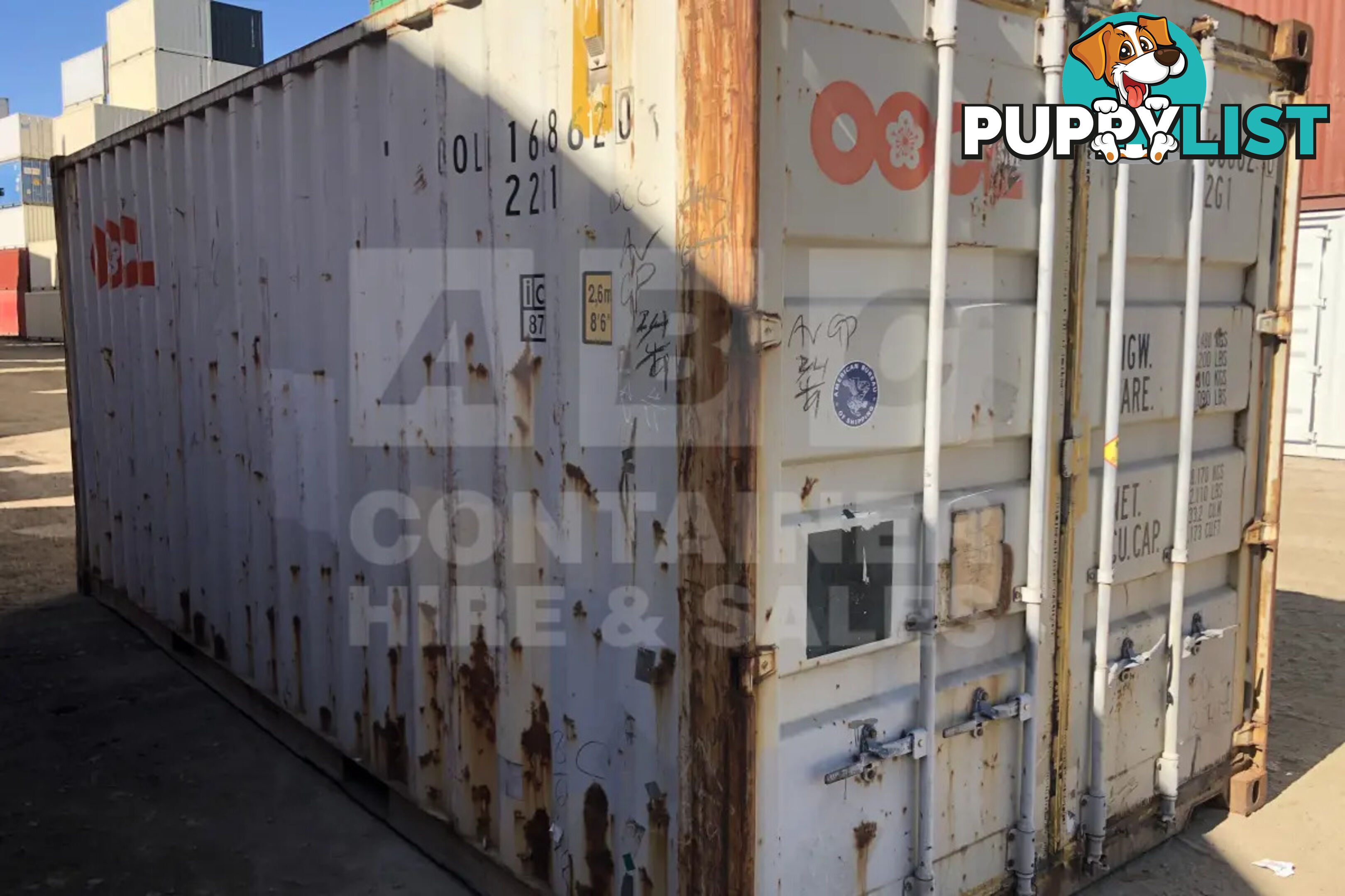 20' STANDARD HEIGHT SHIPPING CONTAINER