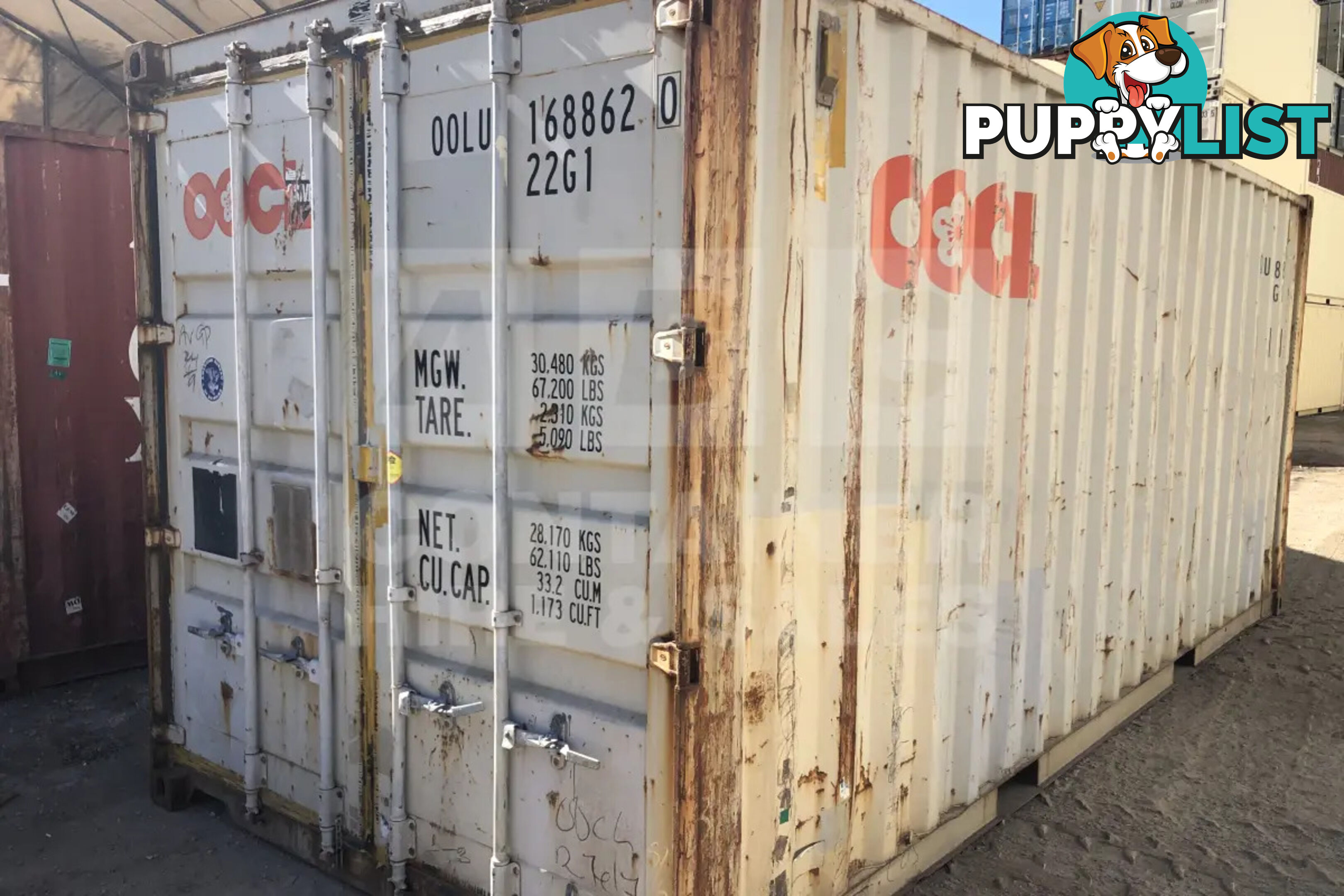 20' STANDARD HEIGHT SHIPPING CONTAINER