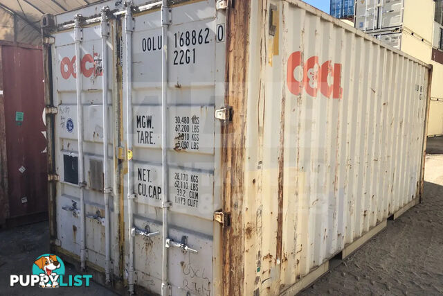 20' STANDARD HEIGHT SHIPPING CONTAINER