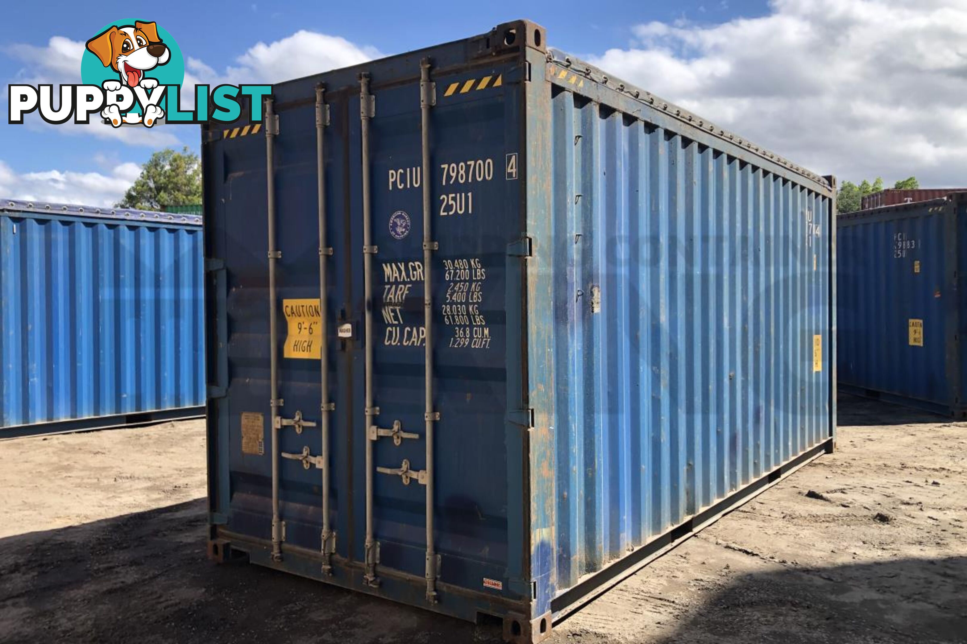 20' HIGH CUBE OPEN TOP SHIPPING CONTAINER (TARP AND BOWS) - in Brisbane