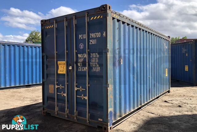 20' HIGH CUBE OPEN TOP SHIPPING CONTAINER (TARP AND BOWS) - in Brisbane