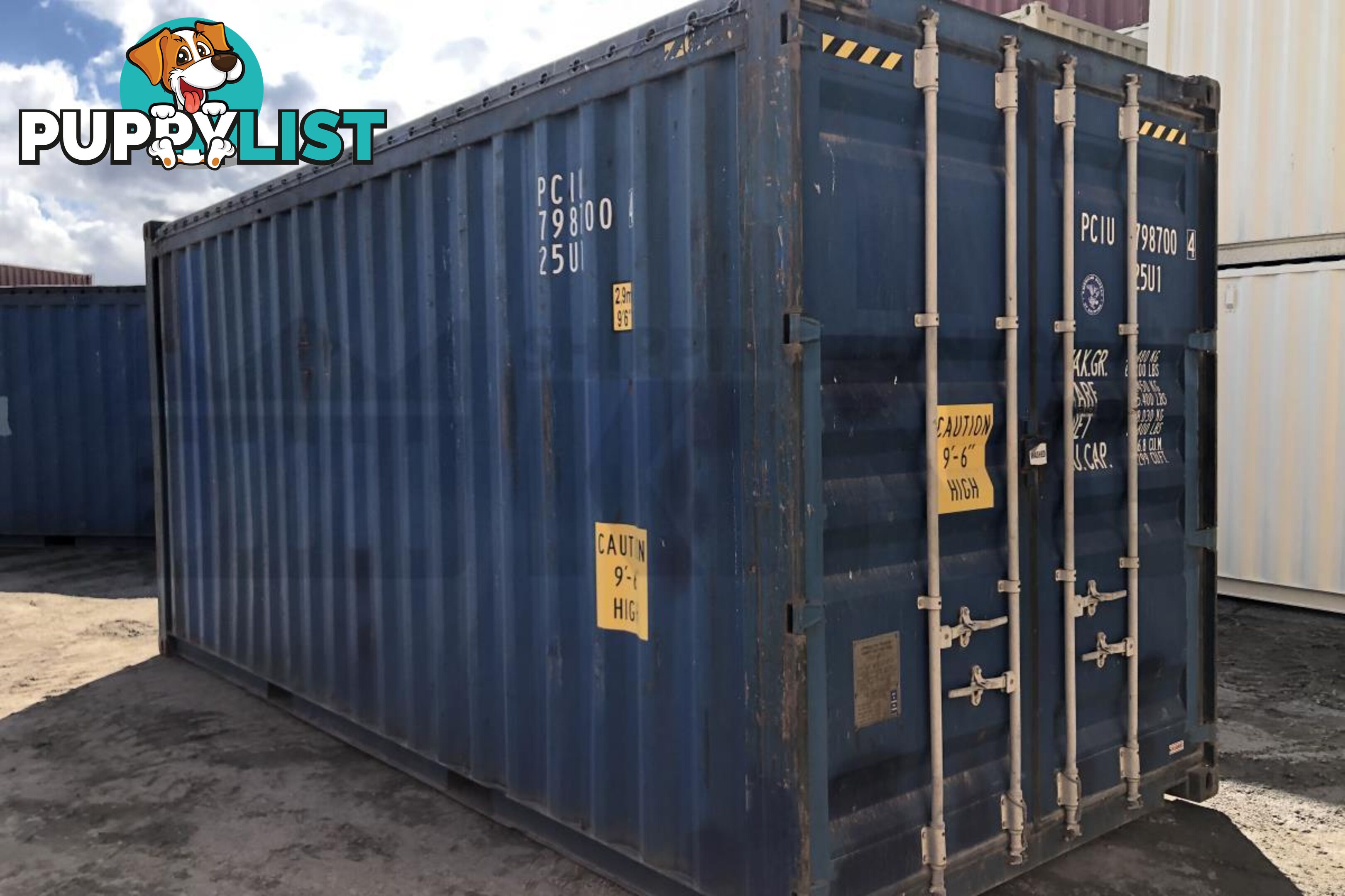 20' HIGH CUBE OPEN TOP SHIPPING CONTAINER (TARP AND BOWS) - in Brisbane