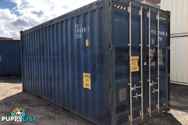 20' HIGH CUBE OPEN TOP SHIPPING CONTAINER (TARP AND BOWS) - in Brisbane