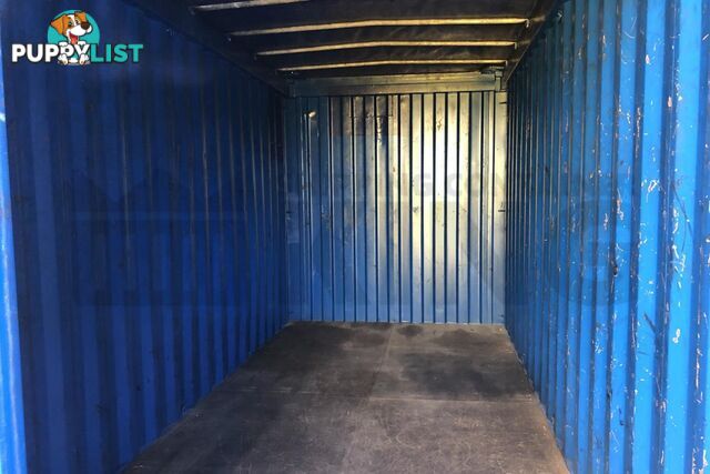 20' HIGH CUBE OPEN TOP SHIPPING CONTAINER (TARP AND BOWS) - in Brisbane