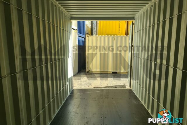 20' HIGH CUBE SHIPPING CONTAINER (WITH TIE RAILS)