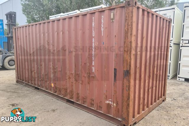 20' STANDARD HEIGHT SHIPPING CONTAINER - in Toowoomba