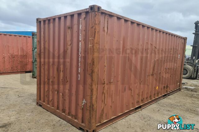 20' STANDARD HEIGHT SHIPPING CONTAINER - in Toowoomba