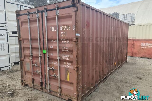 20' STANDARD HEIGHT SHIPPING CONTAINER - in Toowoomba