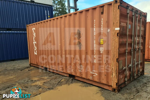 20' STANDARD HEIGHT SHIPPING CONTAINER