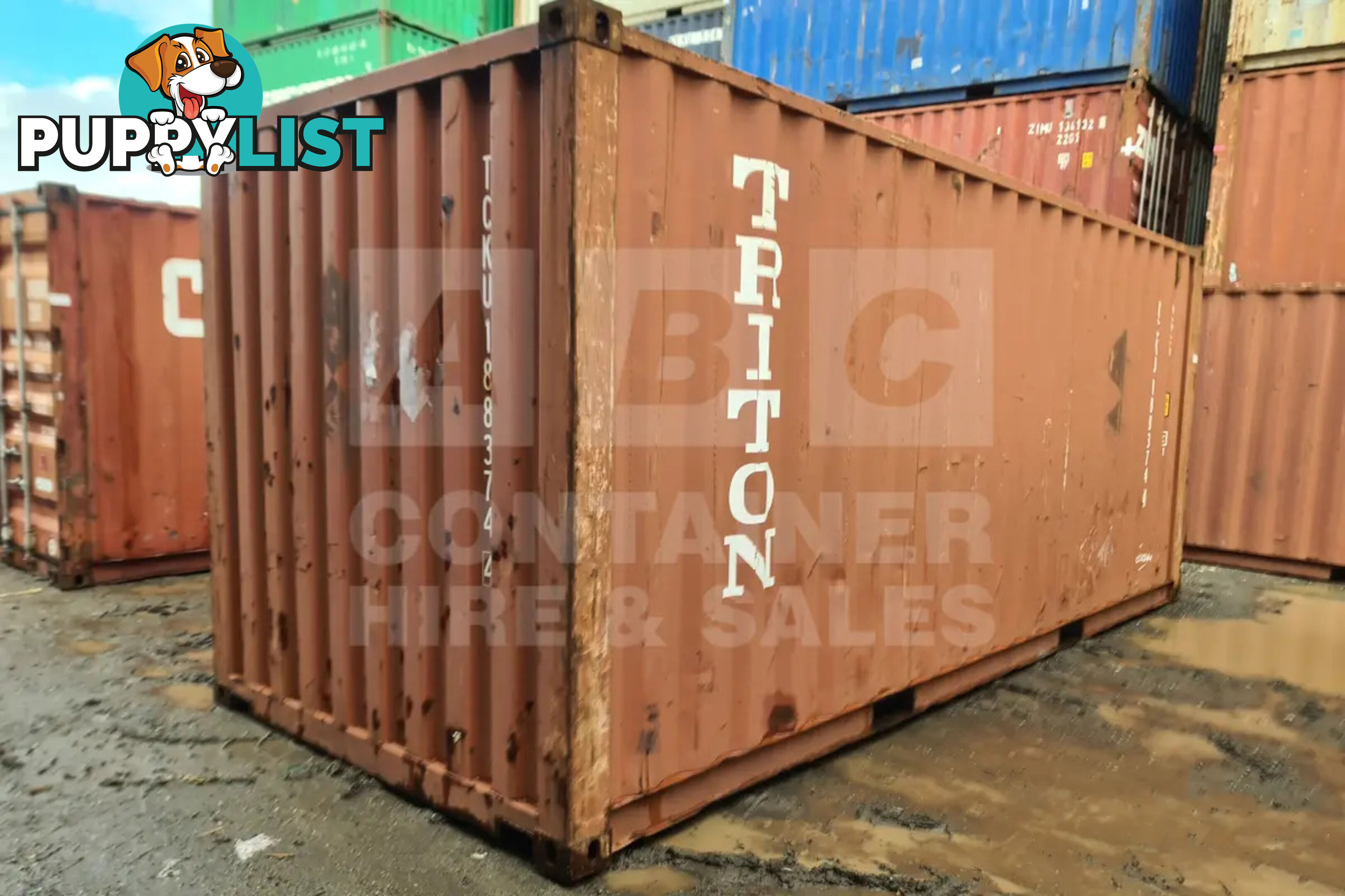 20' STANDARD HEIGHT SHIPPING CONTAINER