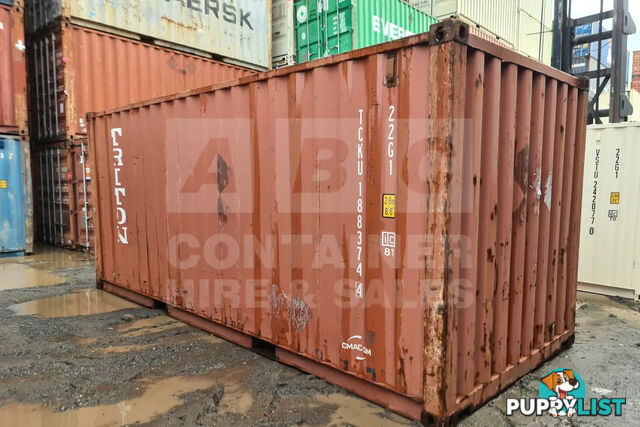20' STANDARD HEIGHT SHIPPING CONTAINER