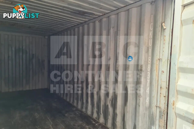 20' STANDARD HEIGHT SHIPPING CONTAINER