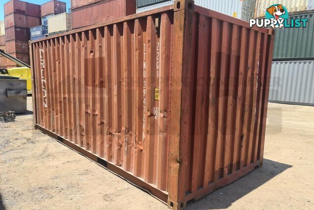 20' STANDARD HEIGHT SHIPPING CONTAINER - in Brisbane