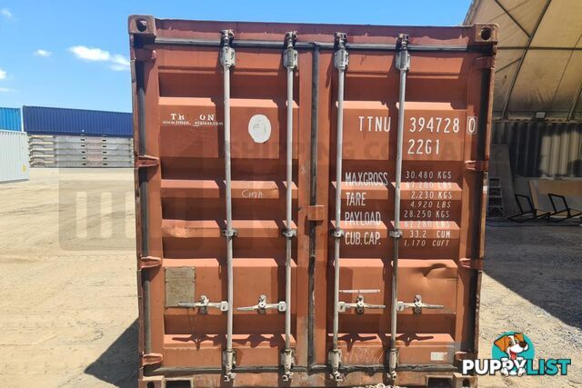 20' STANDARD HEIGHT SHIPPING CONTAINER - in Brisbane