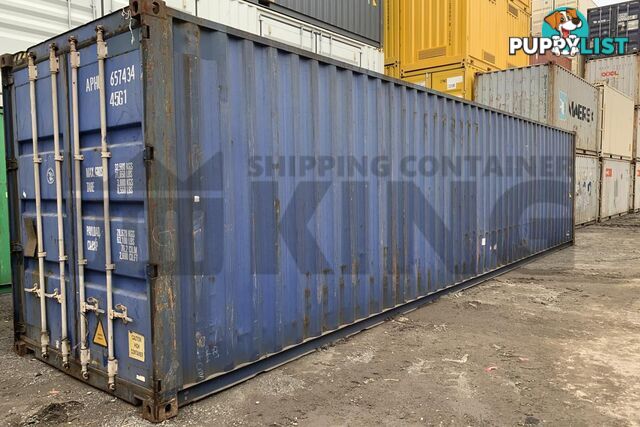 40' HIGH CUBE SHIPPING CONTAINER