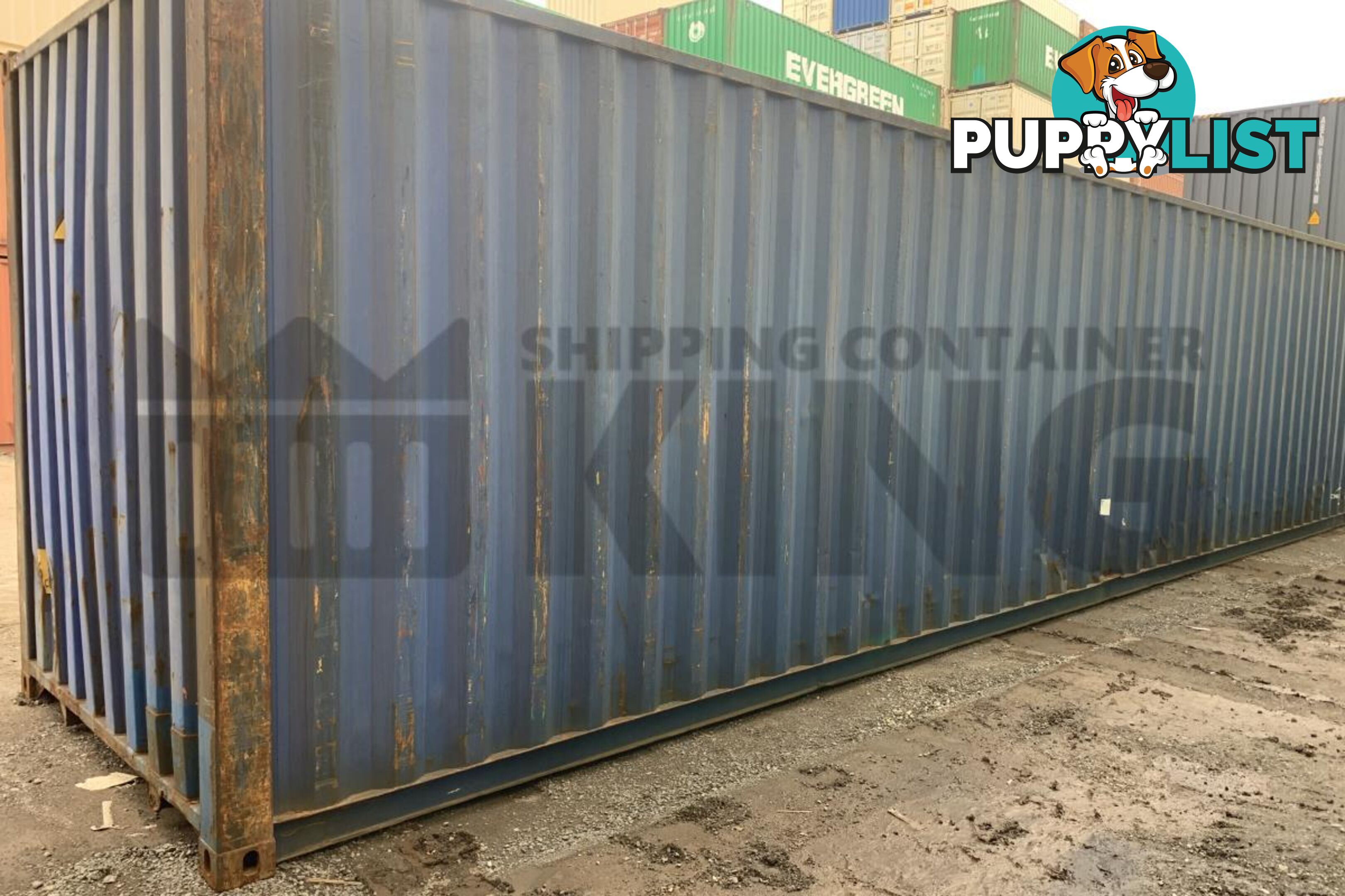 40' HIGH CUBE SHIPPING CONTAINER