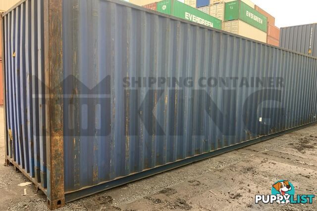 40' HIGH CUBE SHIPPING CONTAINER