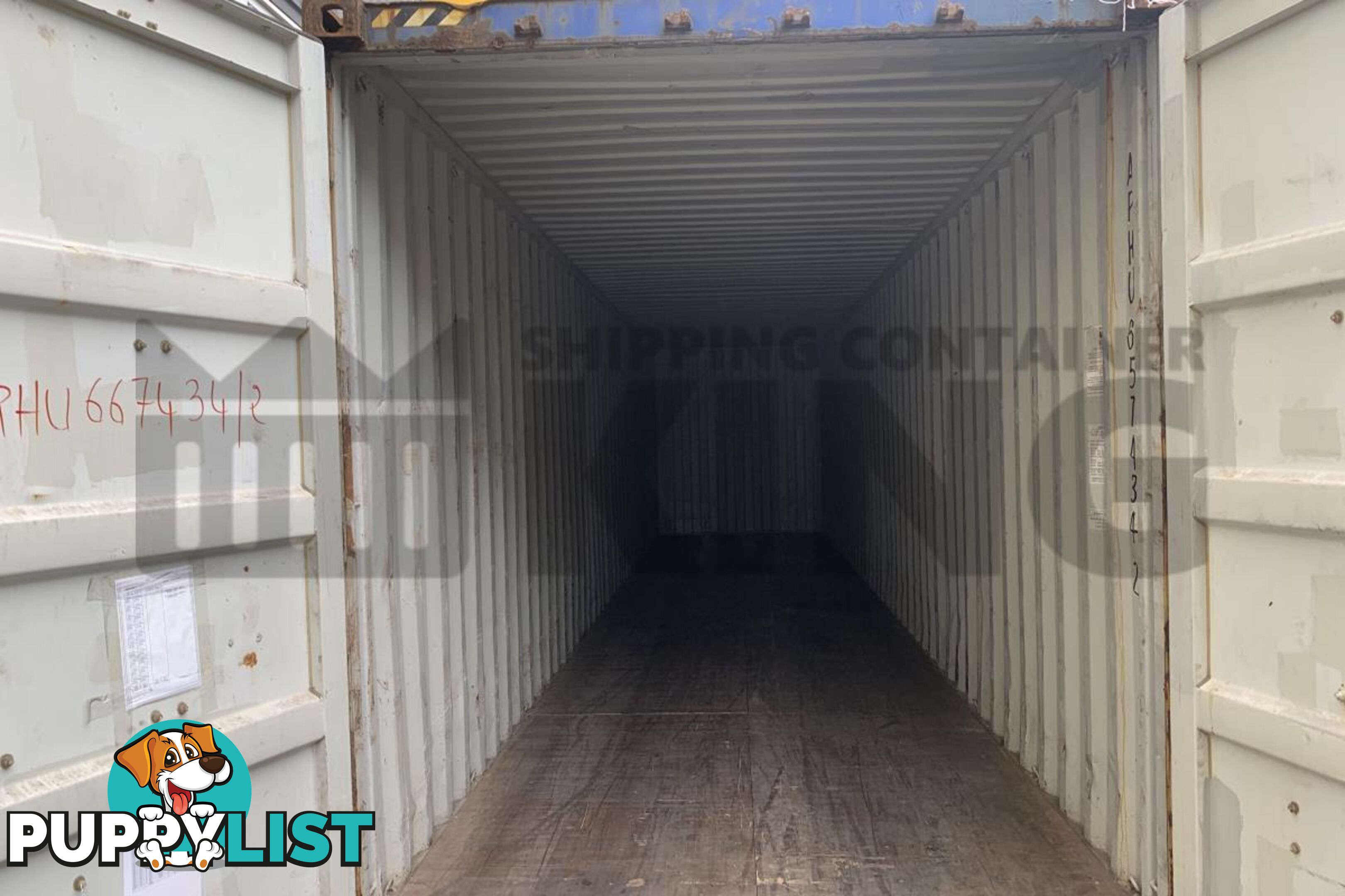 40' HIGH CUBE SHIPPING CONTAINER