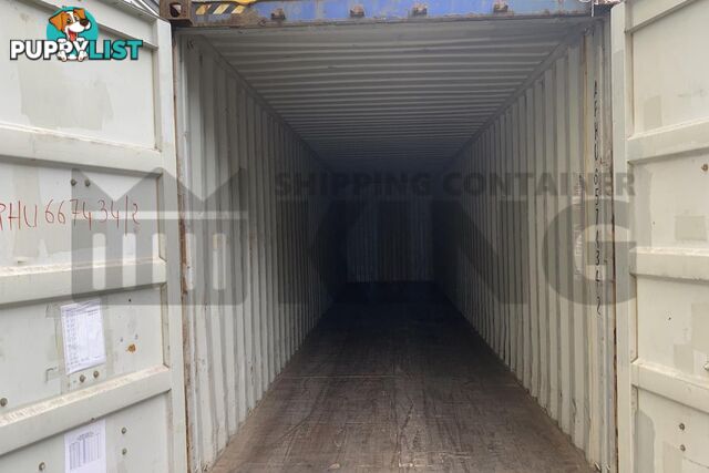 40' HIGH CUBE SHIPPING CONTAINER