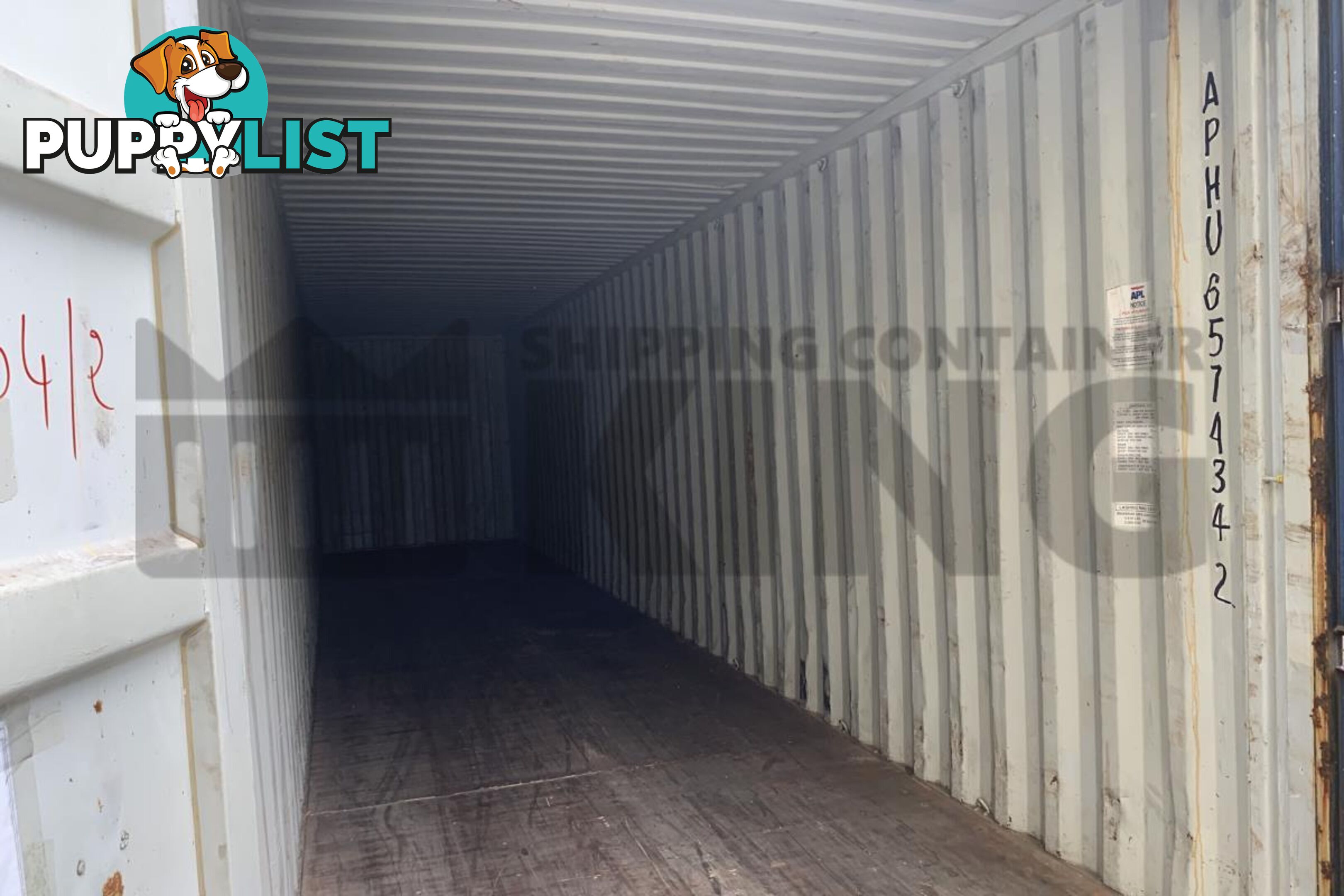 40' HIGH CUBE SHIPPING CONTAINER