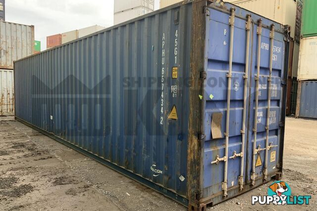 40' HIGH CUBE SHIPPING CONTAINER
