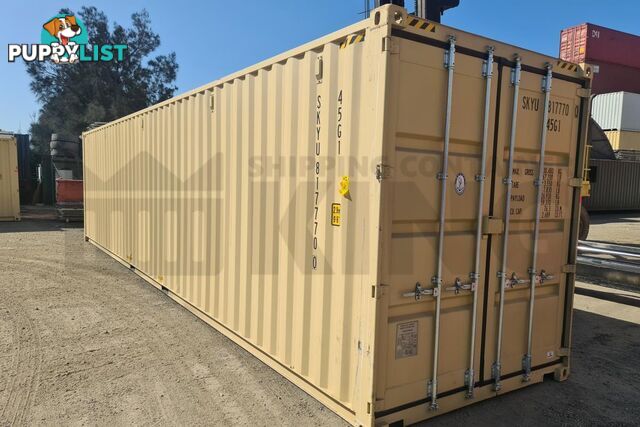 40' HIGH CUBE SHIPPING CONTAINER - in Lismore