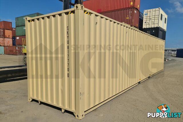 40' HIGH CUBE SHIPPING CONTAINER - in Lismore