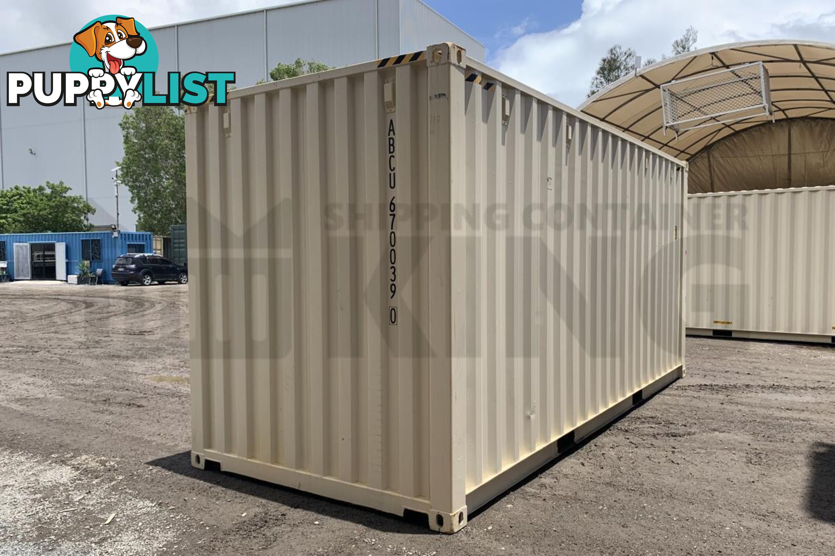 20' HIGH CUBE SHIPPING CONTAINER (STEEL FLOOR) - in Brisbane