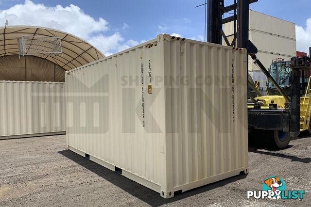 20' HIGH CUBE SHIPPING CONTAINER (STEEL FLOOR) - in Brisbane