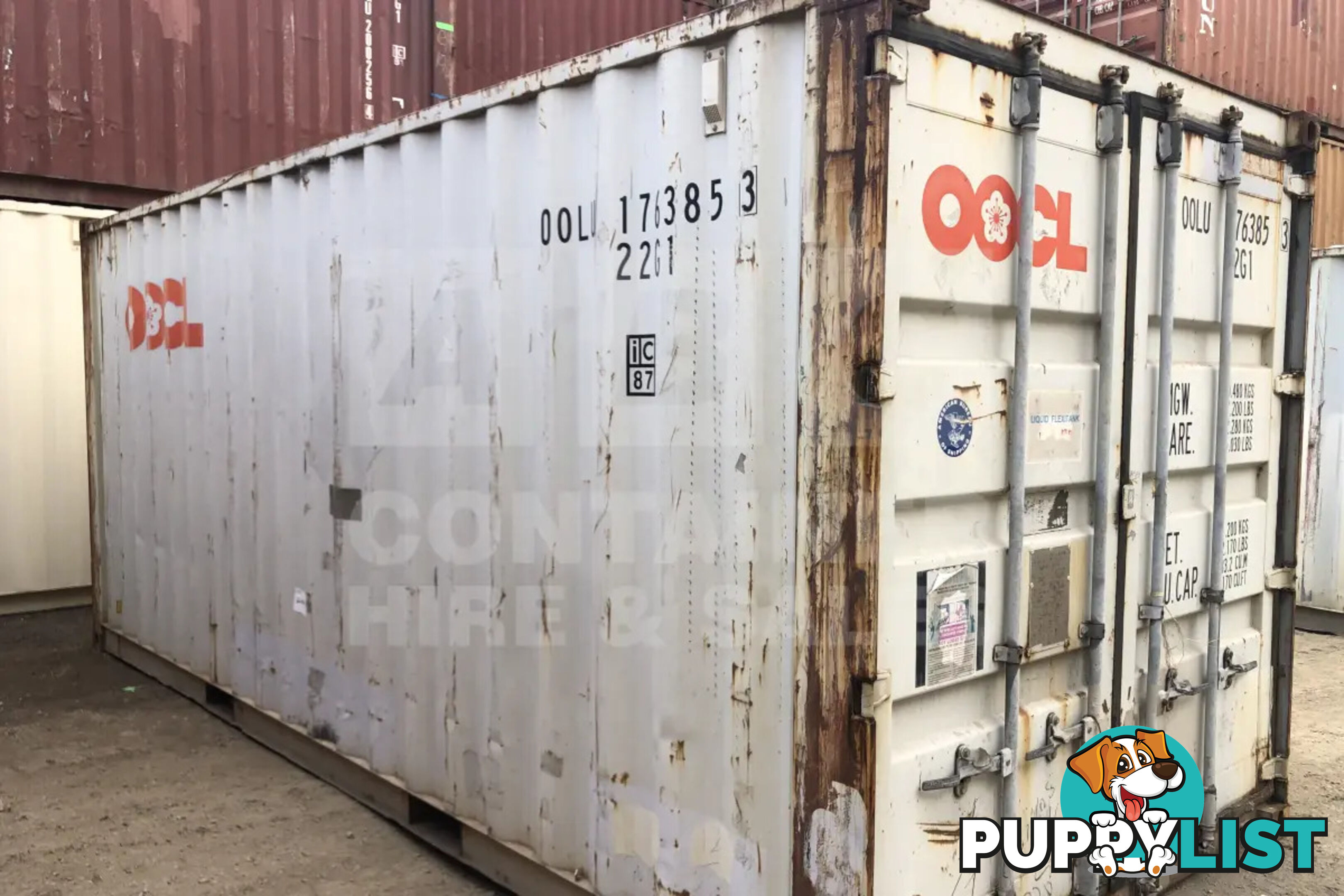 20' STANDARD HEIGHT SHIPPING CONTAINER