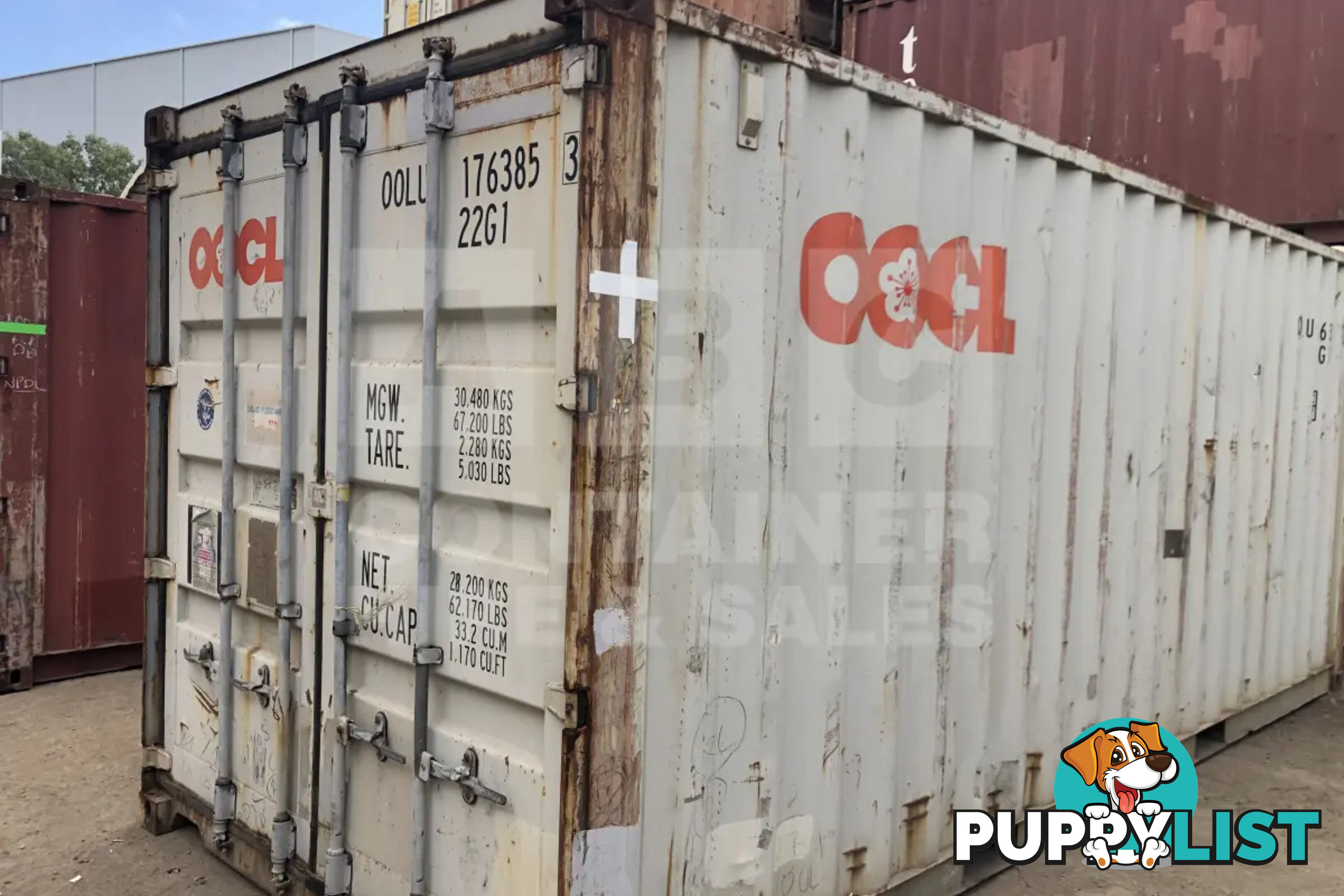 20' STANDARD HEIGHT SHIPPING CONTAINER