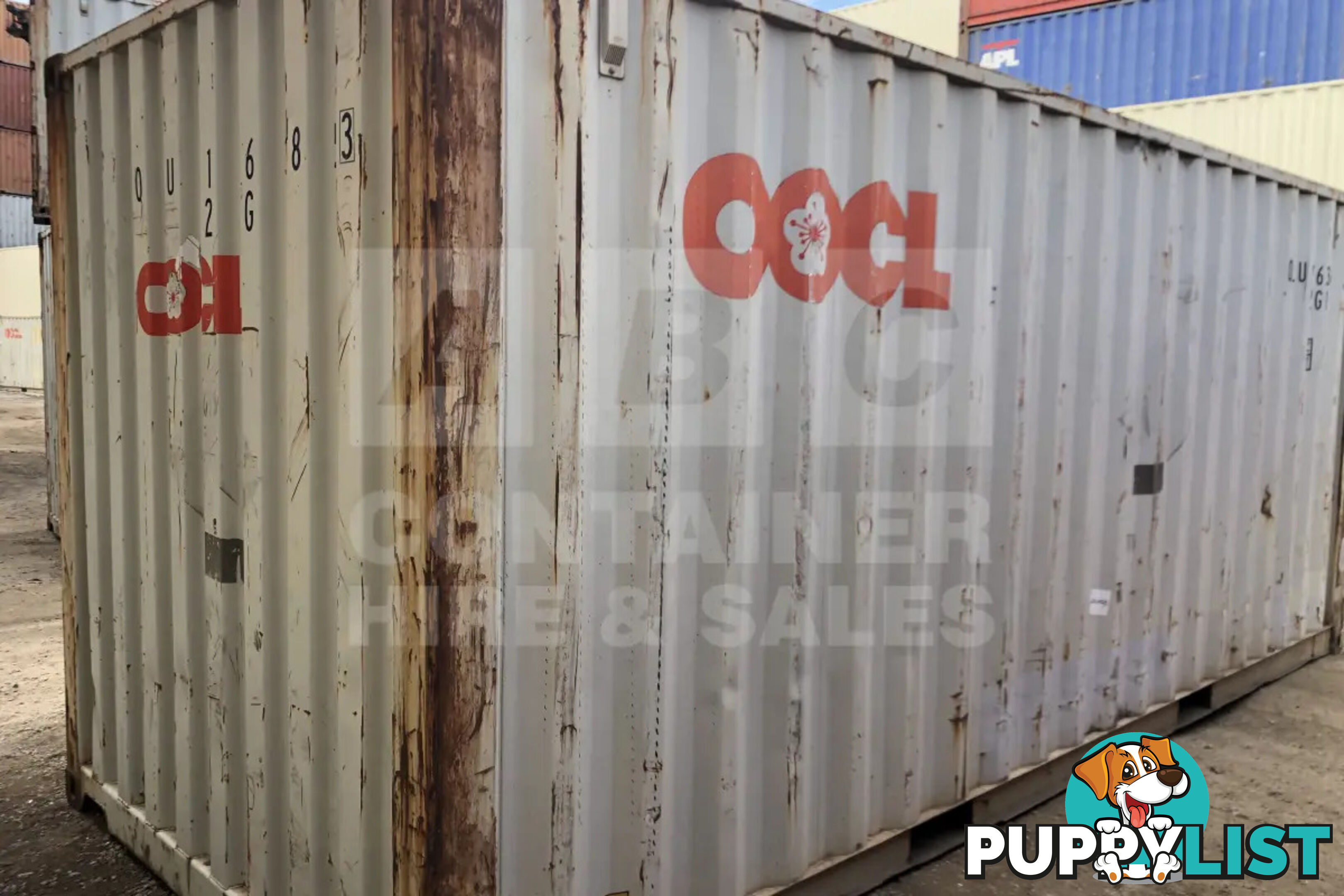 20' STANDARD HEIGHT SHIPPING CONTAINER