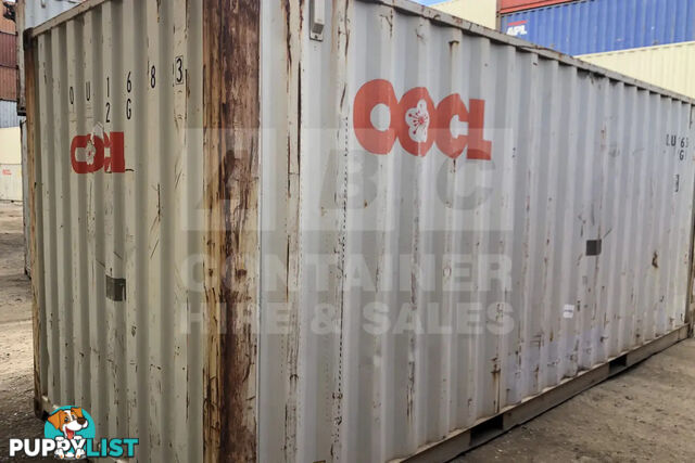 20' STANDARD HEIGHT SHIPPING CONTAINER