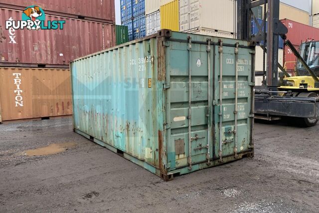 20' STANDARD HEIGHT SHIPPING CONTAINER - in Brisbane