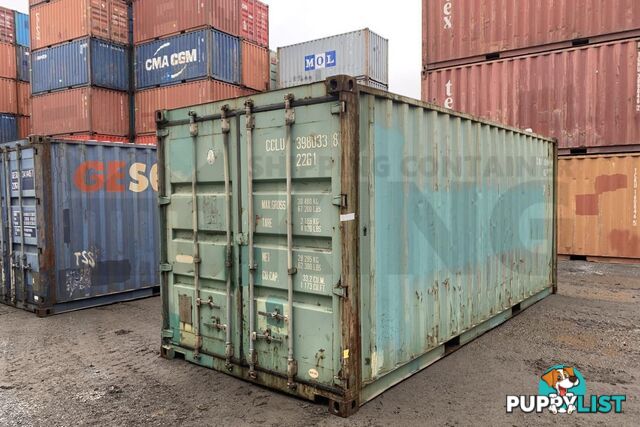 20' STANDARD HEIGHT SHIPPING CONTAINER - in Brisbane