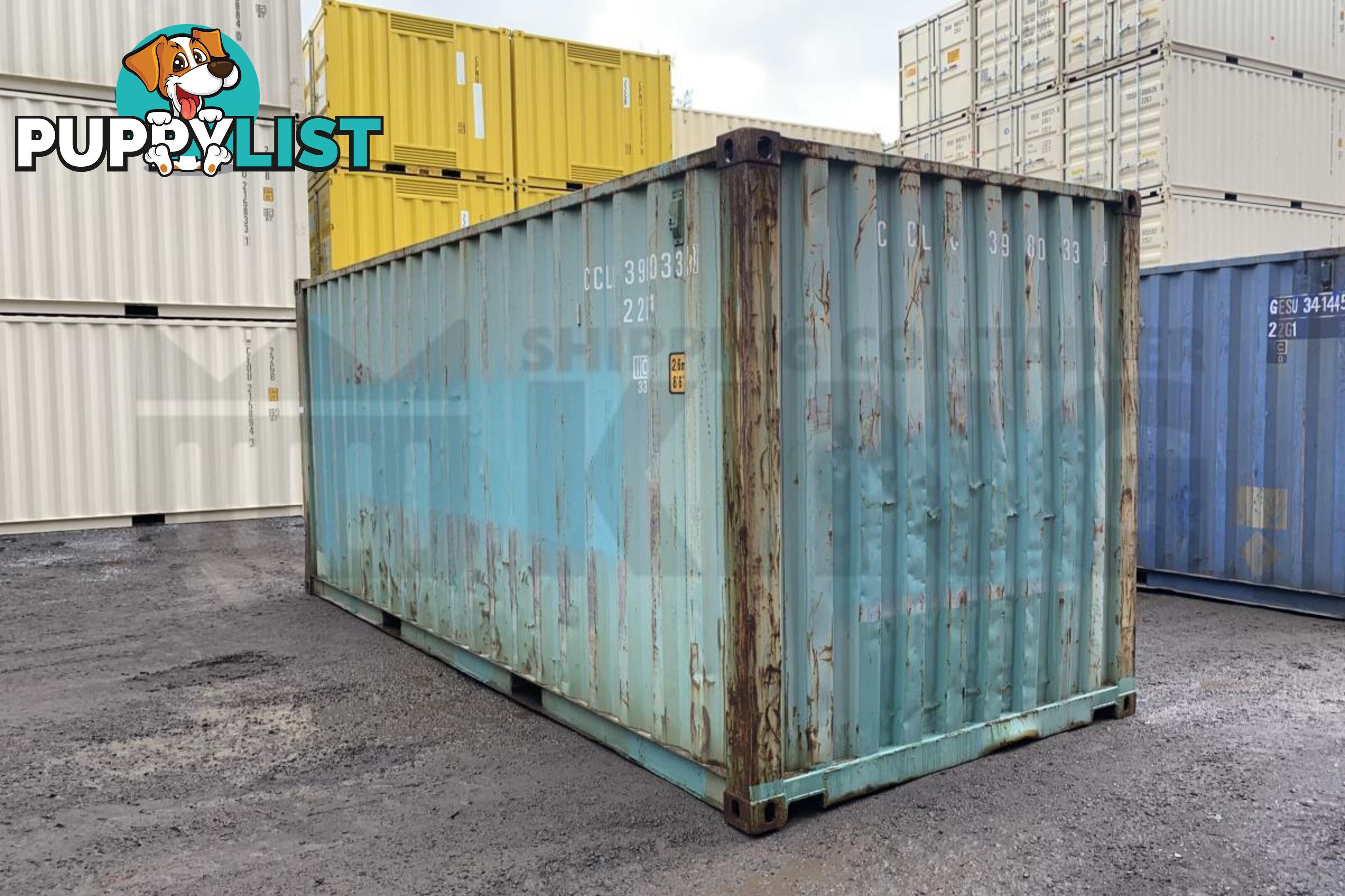 20' STANDARD HEIGHT SHIPPING CONTAINER - in Brisbane