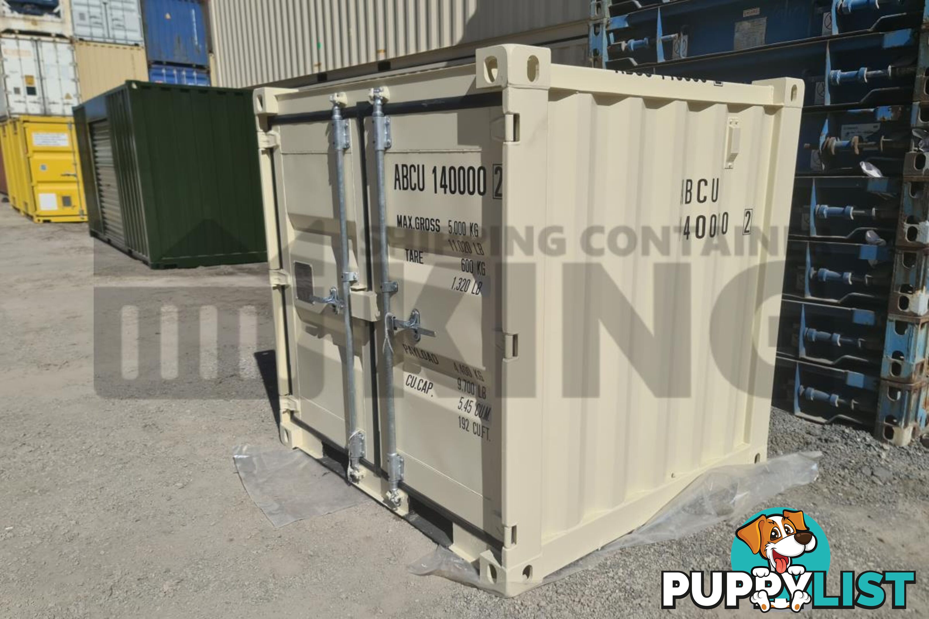 6' SHIPPING CONTAINER (FACTORY BUILT)