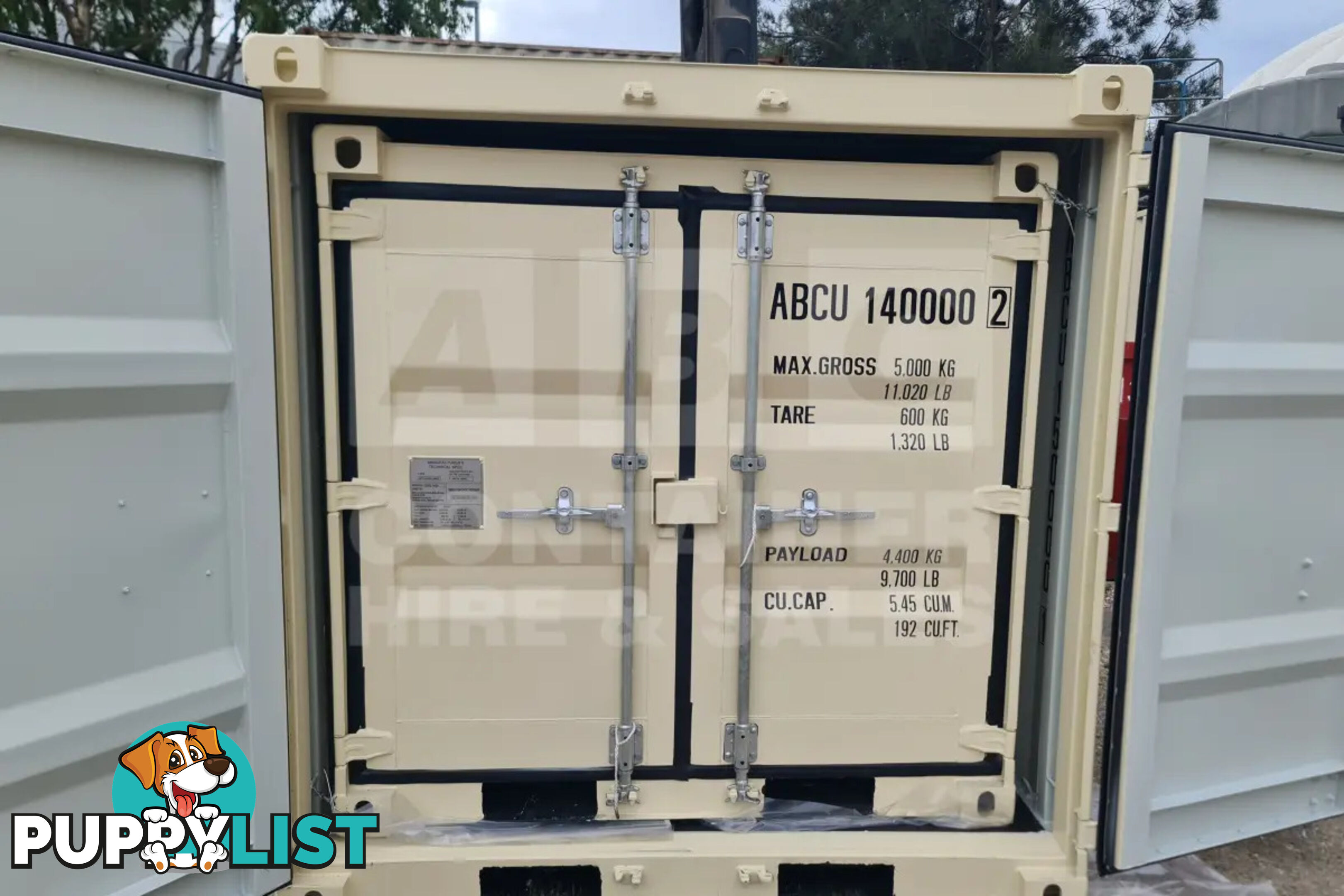 6' SHIPPING CONTAINER (FACTORY BUILT)